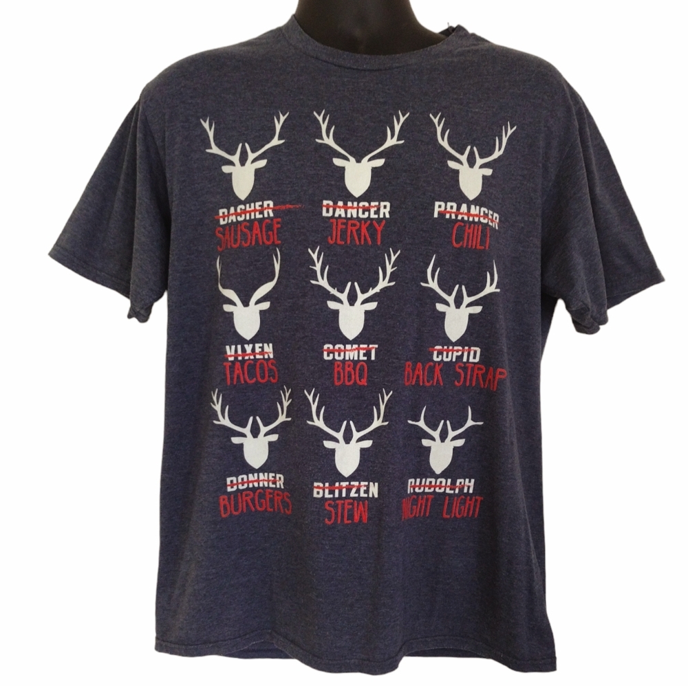 Port & Co Funny Men's Holiday/Hunting Shirt